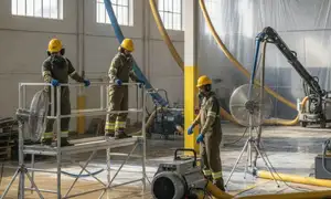 Structural drying service in Montgomery, AL for hidden moisture removal in water-damaged homes